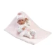 Llorens Babypuppe mit Vollvinylkörper Mädchen mit rosa Decke 35 cm Llorens Babypuppe mit Vollvinylkörper Mädchen mit rosa Decke 35 cm