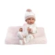 Llorens Babypuppe mit Vollvinylkörper Mädchen mit rosa Decke 35 cm Llorens Babypuppe mit Vollvinylkörper Mädchen mit rosa Decke 35 cm