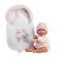 Llorens Babypuppe mit Geräuschen und weichem Körper im rosa Koala-Schlafsack 38 cm Llorens Babypuppe mit Geräuschen und weichem Körper im rosa Koala-Schlafsack 38 cm
