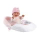 Llorens Babypuppe mit Geräuschen und weichem Körper im rosa Koala-Schlafsack 38 cm Llorens Babypuppe mit Geräuschen und weichem Körper im rosa Koala-Schlafsack 38 cm
