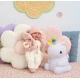 Llorens Babypuppe mit Geräuschen und weichem Körper in einer Fellweste mit Kapuze 38 cm