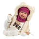 Llorens Babypuppe mit Geräuschen und weichem Körper 42 cm