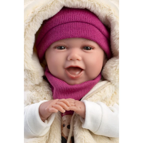Llorens Babypuppe mit Geräuschen und weichem Körper 42 cm