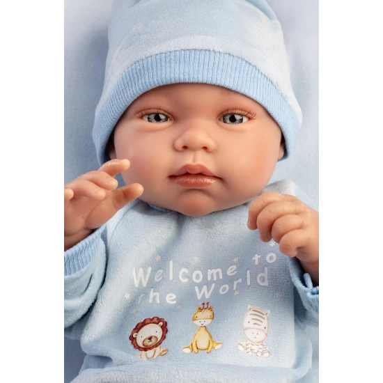 Llorens Babypuppe mit Vollvinylkörper Junge 43 cm Llorens Babypuppe mit Vollvinylkörper Junge 43 cm