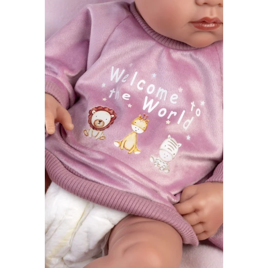 Llorens Babypuppe mit Vollvinylkörper Mädchen 43 cm Llorens Babypuppe mit Vollvinylkörper Mädchen 43 cm
