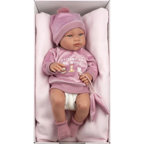 Llorens Babypuppe mit Vollvinylkörper Mädchen 43 cm Llorens Babypuppe mit Vollvinylkörper Mädchen 43 cm