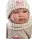 Llorens Babypuppe mit Geräuschen und weichem Körper mit Fuchsmotiv 44 cm