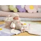 Llorens Babypuppe mit Geräuschen und weichem Körper mit Fuchsmotiv 44 cm