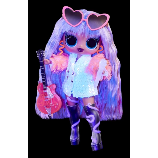 L.O.L. Surprise! Neon Pop Star Tweens – Thea Stars mit Gitarre, Mikrofon und UV Neon Accessoires