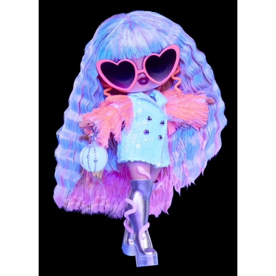 L.O.L. Surprise! Neon Pop Star Tweens – Thea Stars mit Gitarre, Mikrofon und UV Neon Accessoires