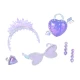 Rainbow High Creative Crystals Puppe Violet Willow mit Kristall-Accessoires