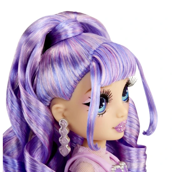 Rainbow High Creative Crystals Puppe Violet Willow mit Kristall-Accessoires