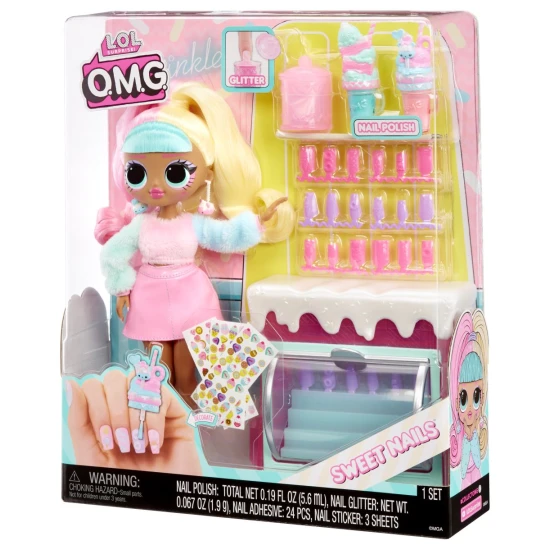 L.O.L. Surprise! OMG Nagelstudio mit Puppe Candylicious Sprinkles Shop L.O.L. Surprise! OMG Nagelstudio mit Puppe Candylicious Sprinkles Shop MGA 26503781
