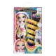 Rainbow High Amaya Puppe mit langen bunten Haaren und Haarkreiden