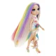 Rainbow High Amaya Puppe mit langen bunten Haaren und Haarkreiden