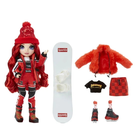 Rainbow High Winter Fashion Puppe Ruby Anderson Rainbow High Winter Fashion Puppe Ruby Anderson MGA 26574286EUC