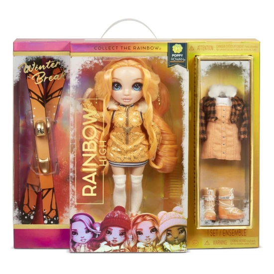 Rainbow High Winter Fashion Puppe Poppy Rowan MGA 26574767EUC