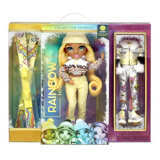 Rainbow High Winter Fashion Puppe Sunny Madison Rainbow High Winter Fashion Puppe Sunny Madison MGA 26574774EUC