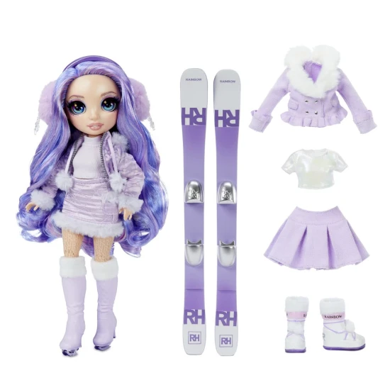 Rainbow High Winter Fashion Puppe Violet Willow Rainbow High Winter Fashion Puppe Violet Willow MGA 26574804EUC