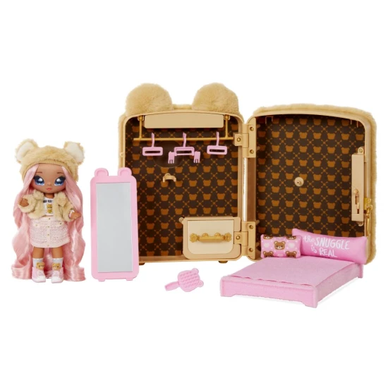 Na! Na! Na! Surprise 3-in-1 Rucksack mit Zimmer Serie 2 Teddybär MGA 26575702EUC
