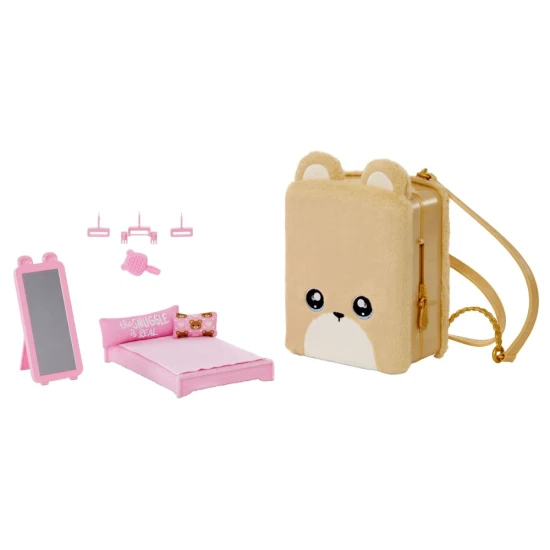 Na! Na! Na! Surprise 3-in-1 Rucksack mit Zimmer Serie 2 Teddybär MGA 26575702EUC