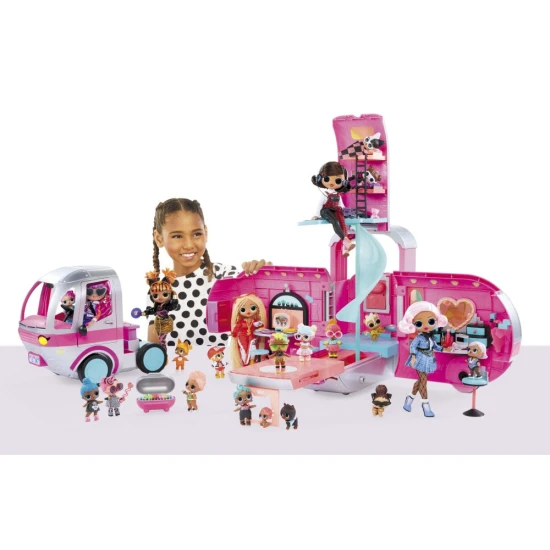 L.O.L. Surprise! OMG Wohnwagen 4-in-1 silber L.O.L. Surprise! OMG Wohnwagen 4-in-1 silber MGA 26576730