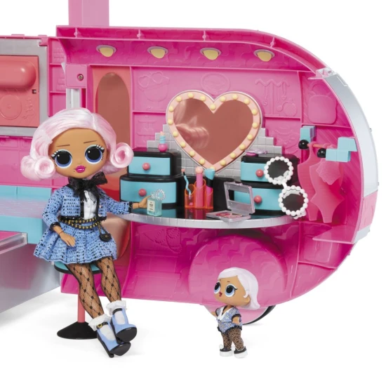 L.O.L. Surprise! OMG Wohnwagen 4-in-1 silber L.O.L. Surprise! OMG Wohnwagen 4-in-1 silber MGA 26576730