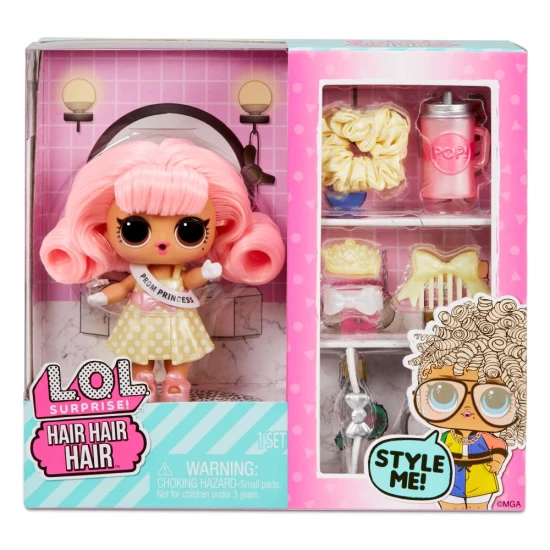 L.O.L. Surprise! Hair Hair Hair Puppe – Puppe mit langen Haaren und Accessoires