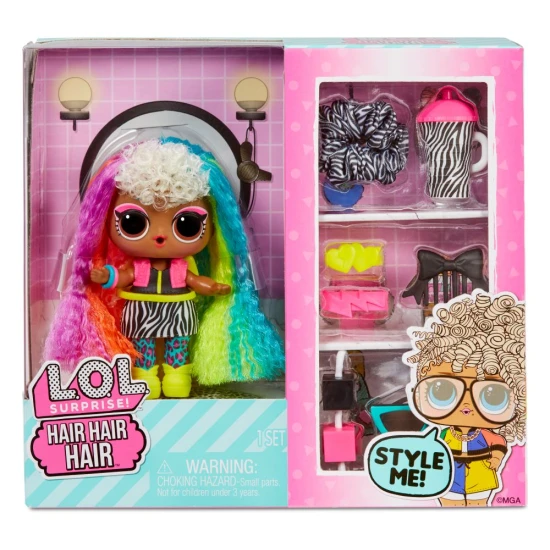 L.O.L. Surprise! Hair Hair Hair Puppe – Puppe mit langen Haaren und Accessoires