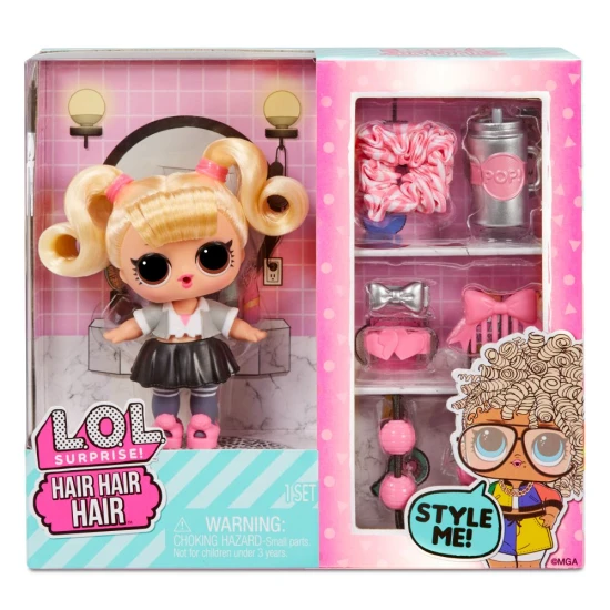 L.O.L. Surprise! Hair Hair Hair Puppe – Puppe mit langen Haaren und Accessoires