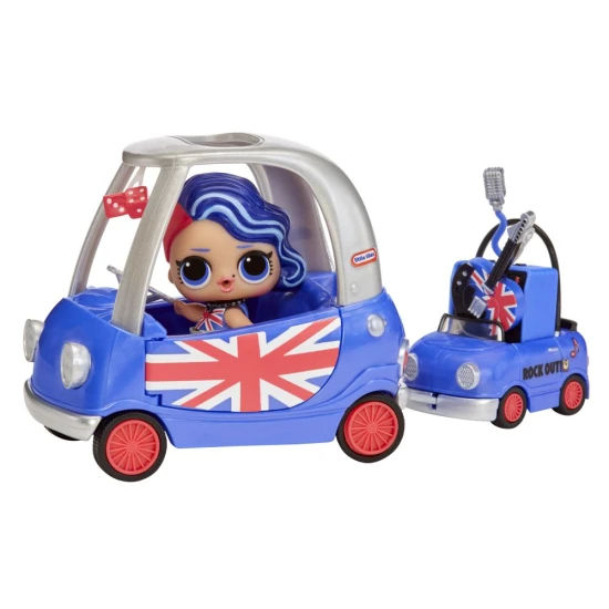 L.O.L. Surprise! Möbel mit Puppe Serie 6 – Musiktour und Cheeky Babe mit Zubehör und Spielszene