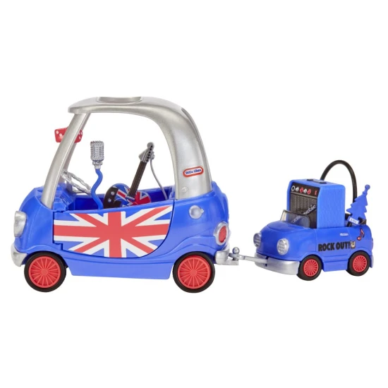 L.O.L. Surprise! Möbel mit Puppe Serie 6 – Musiktour und Cheeky Babe mit Zubehör und Spielszene