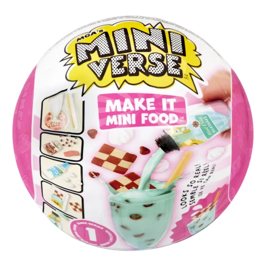 MGA’s Miniverse Mini Food – Mini-Repliken von Speisen und Getränken mit realistischen Details