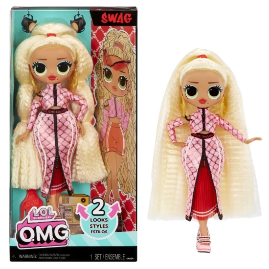 L.O.L. Surprise! OMG Große Schwester 2 Outfits Swag puppe mit 2 outfits und accessoires, 25 cm hoch