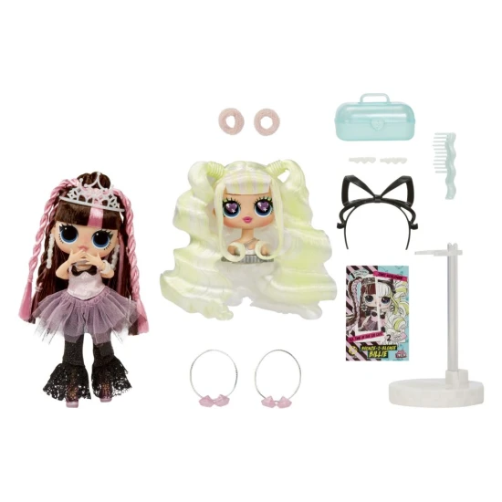 L.O.L. Surprise Swap Tweens Billie Puppe mit Mini-Frisierkopf und Haar-Accessoires, 16,5 cm hoch