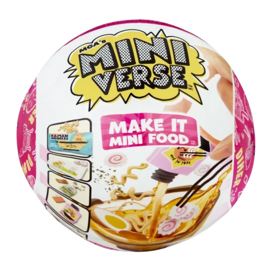 MGA’s Miniverse Mini Food Serie 2B – Mini-Replikate von Speisen und Getränken mit realistischen Details