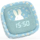 Wecker mit Nachtlicht MOB Billy Clock Blue Flower Wecker mit Nachtlicht MOB Billy Clock Blue Flower