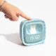 Wecker mit Nachtlicht MOB Billy Clock Blue Flower Wecker mit Nachtlicht MOB Billy Clock Blue Flower