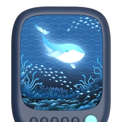 Nachtlicht und Lautsprecher Wavy Light Abyss