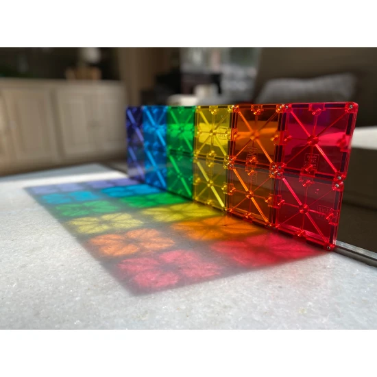 Original 100-teiliger Magnetbausatz MAGNA-TILES