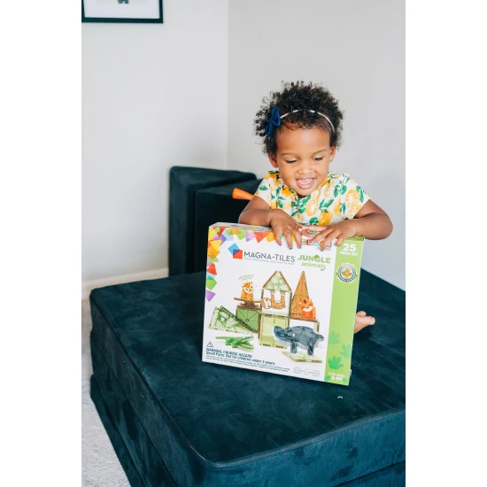 Der originale magnetische Bausatz MAGNA-TILES® Jungle.