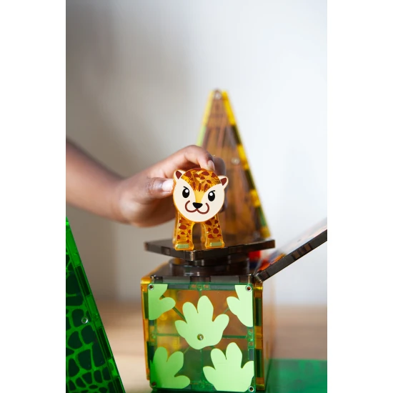 Der originale magnetische Bausatz MAGNA-TILES® Jungle.