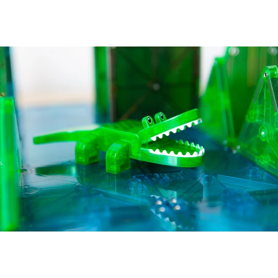 Der originale magnetische Bausatz MAGNA-TILES® Jungle.