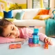 MAGNATILE Kratzbaum Magnet-Bausatz – Kratzbaum mit Figur, microMAGS-Teilen und Dekorationen