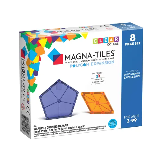 Original 8-teiliger Magnetbausatz MAGNA-TILES.