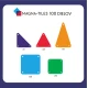 Original 100-teiliger Magnetbausatz MAGNA-TILES