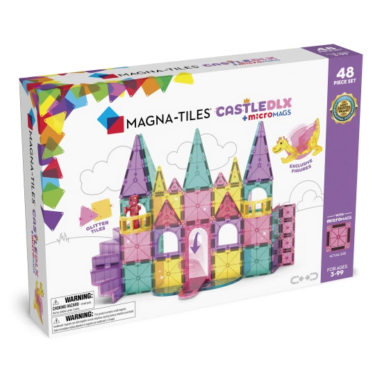 MAGNA-TILES Magnetbausatz für kleine Prinzessinnen.