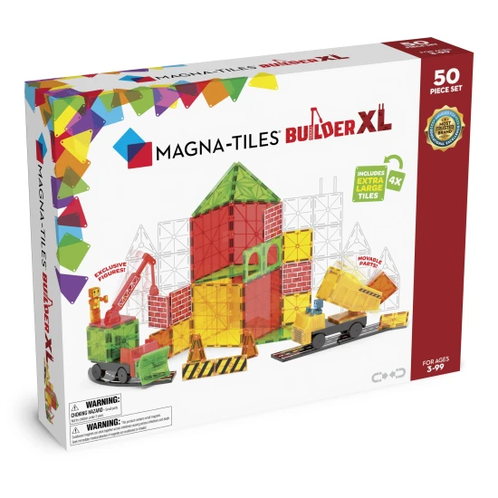 MAGNA-TILES Magnetbausatz für kleine Baumeister.