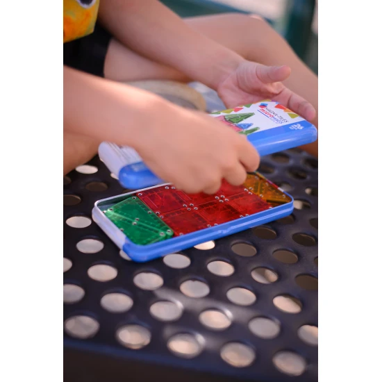 MAGNA-TILES Magnetbauset für unterwegs.