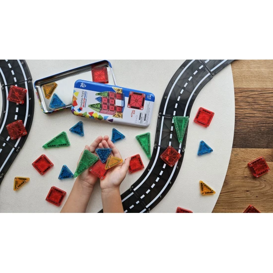 MAGNA-TILES Magnetbauset für unterwegs.
